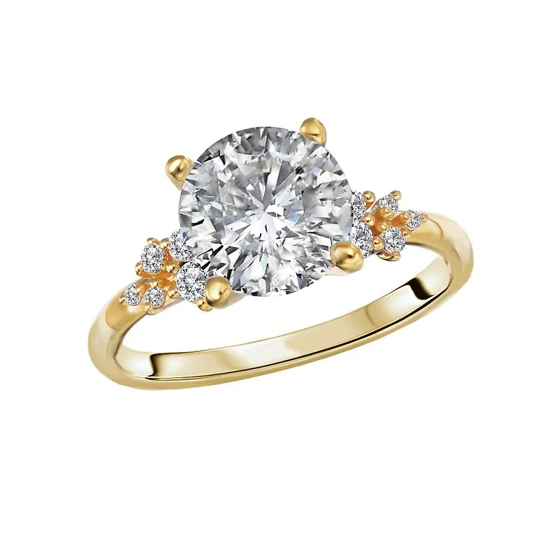 14k Diamond Engagement Ring