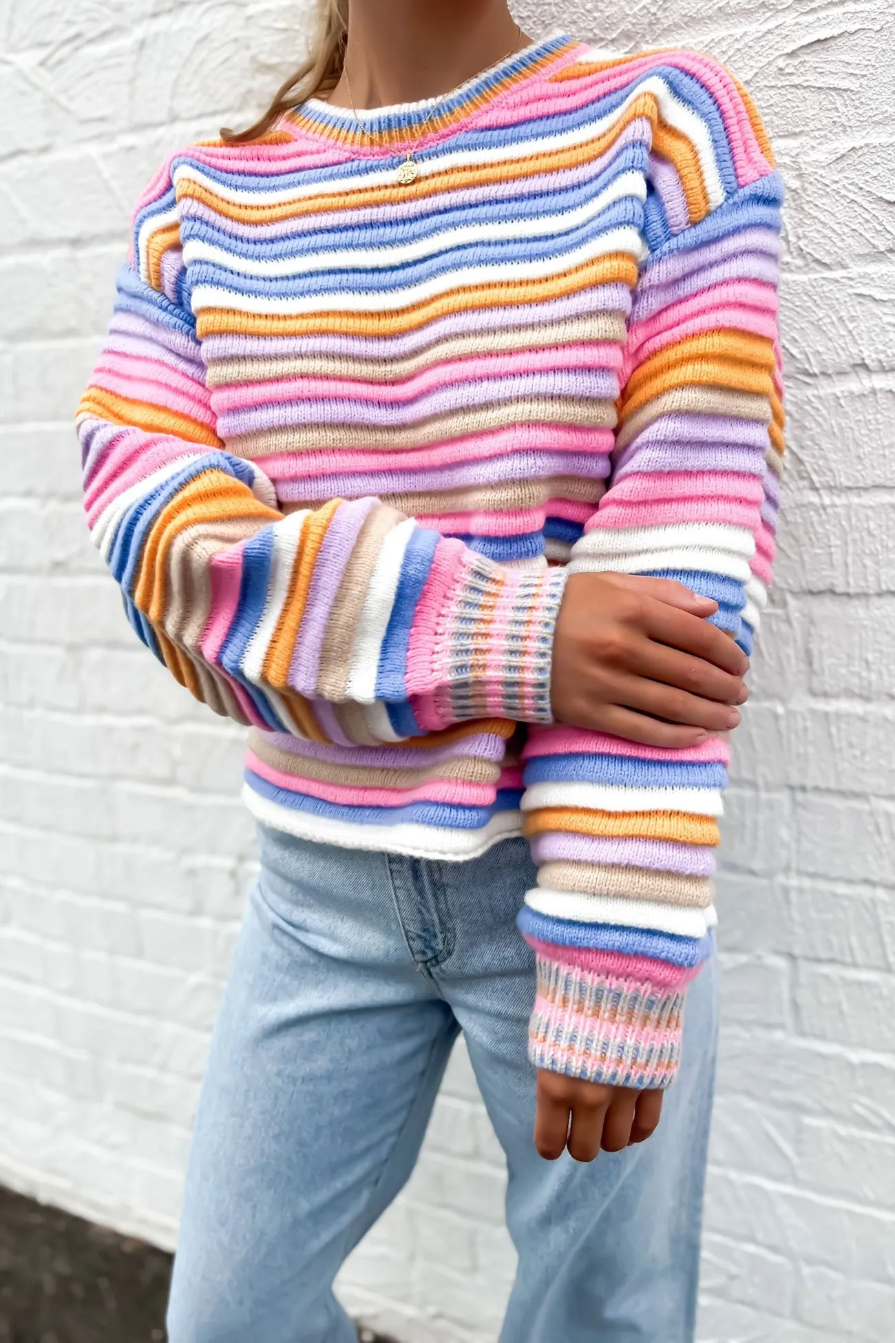 Abba Knit Rainbow