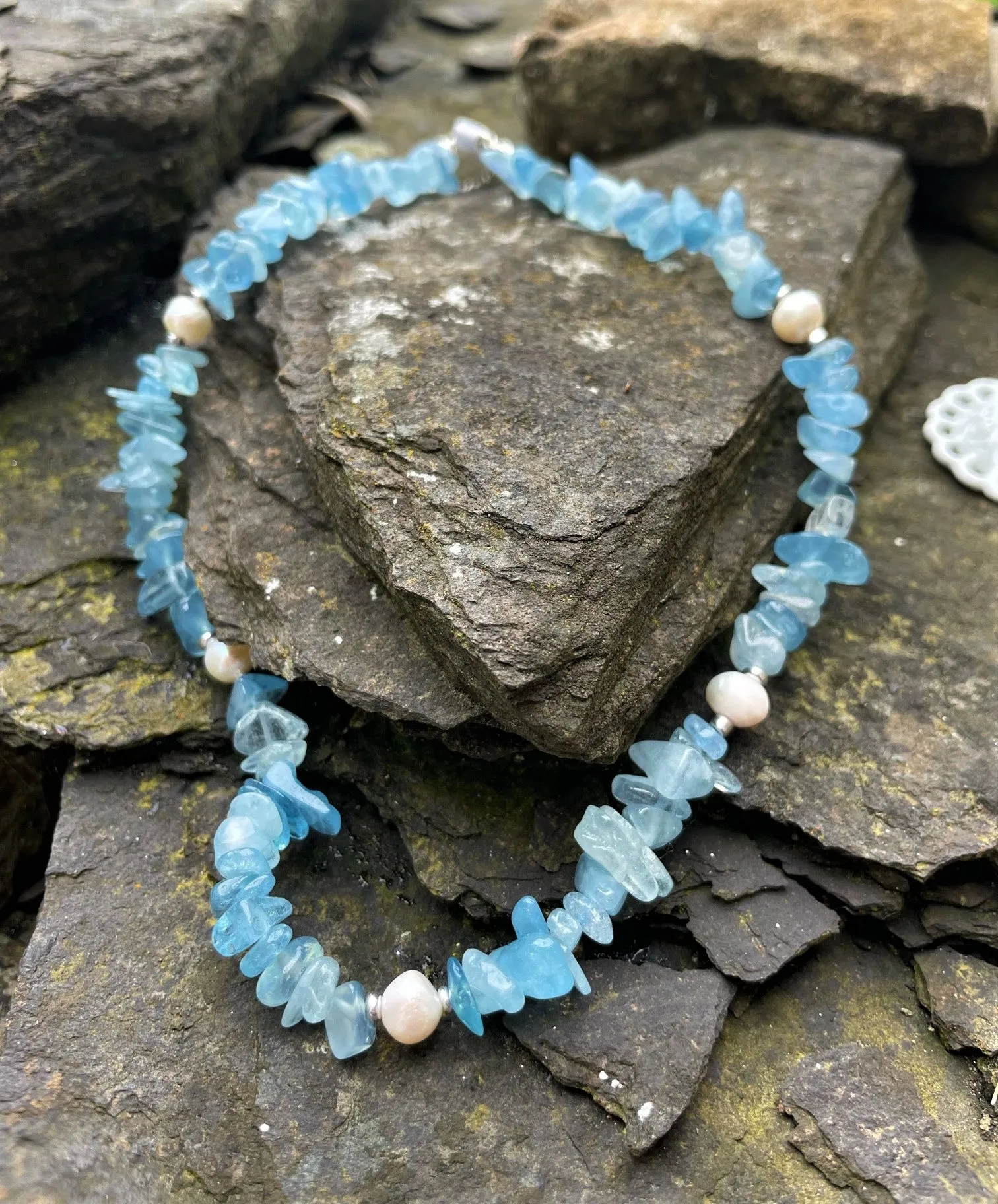 Alice Rose Jewellery - Aquamarine Necklace