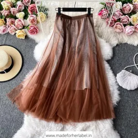 Anika Gradient Skirt