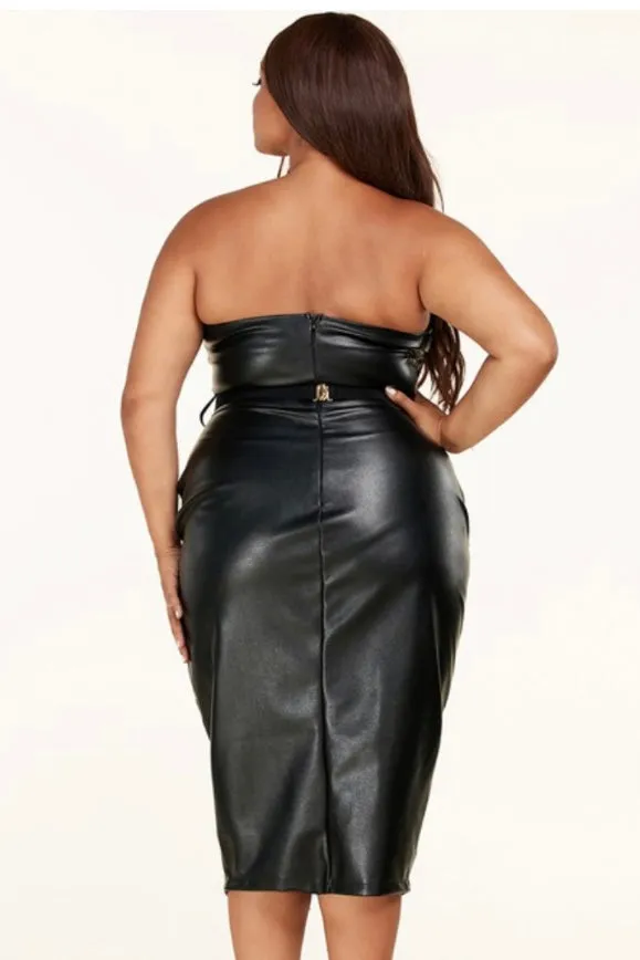 Bad Girl Leather Dress