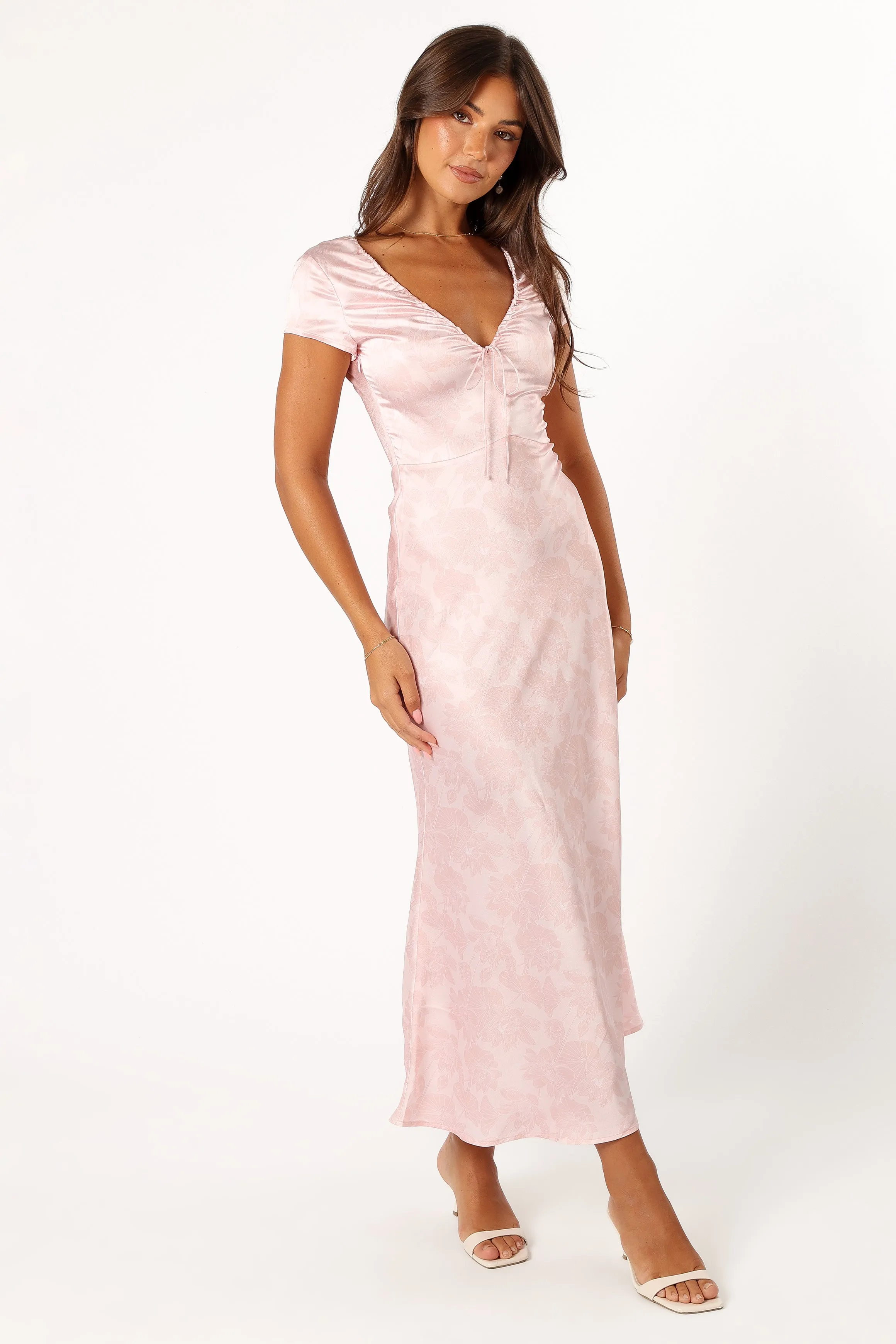 Benton Slip Maxi Dress - Pink Floral