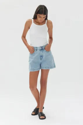 Boxy Denim Short