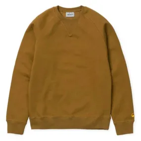 Carhartt Chase Sweatshirt - Hamilton Brown / Gold