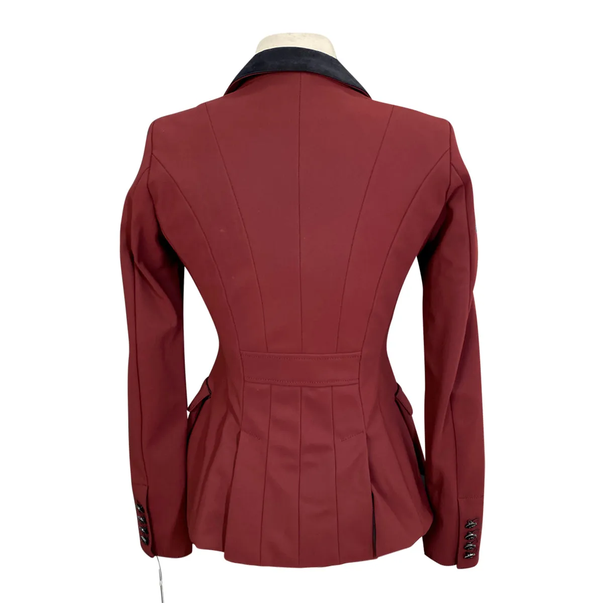 Cavalleria Toscana Competition Jacket in Burgundy/Black - Women's IT 38 (US 4)