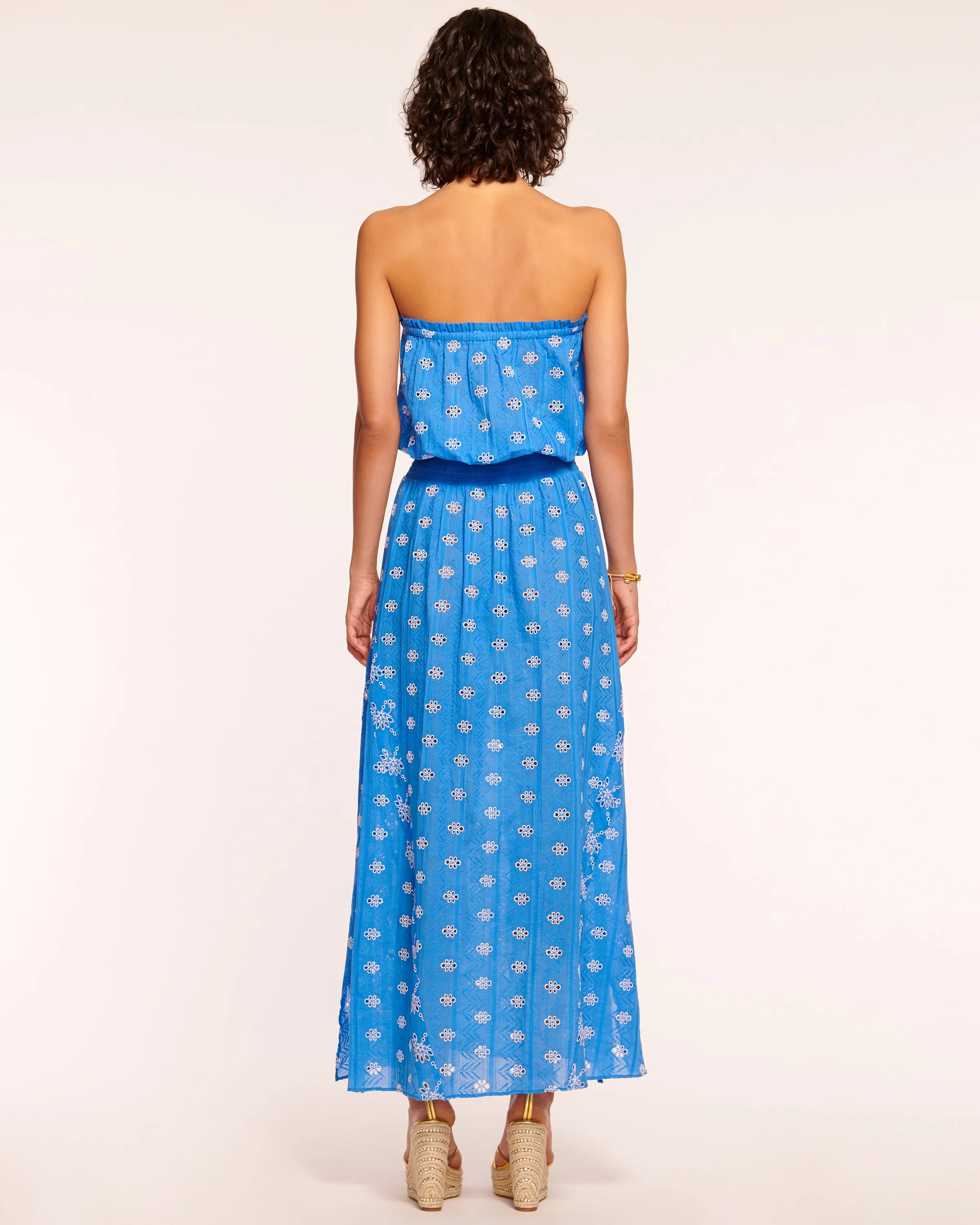 Cynthia Strapless Coverup Maxi Dress