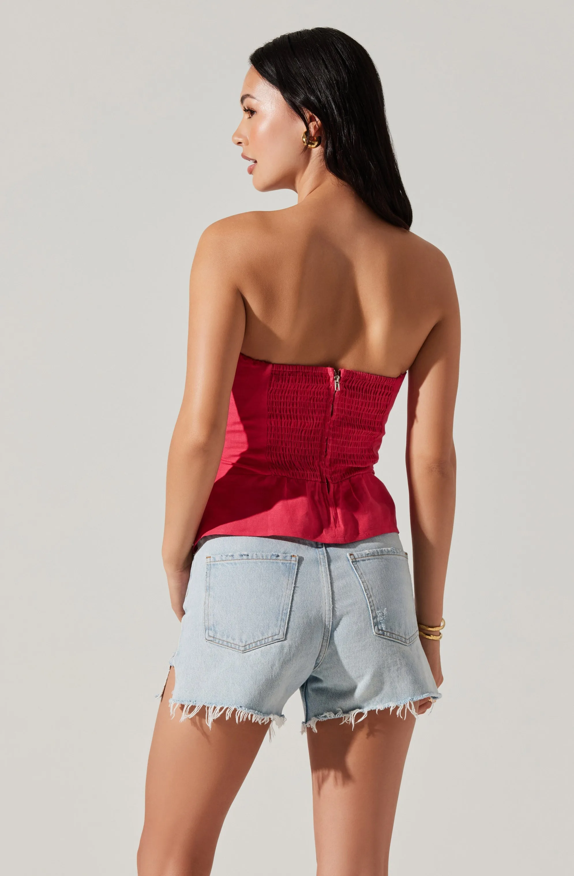 Dahlea Strapless Top