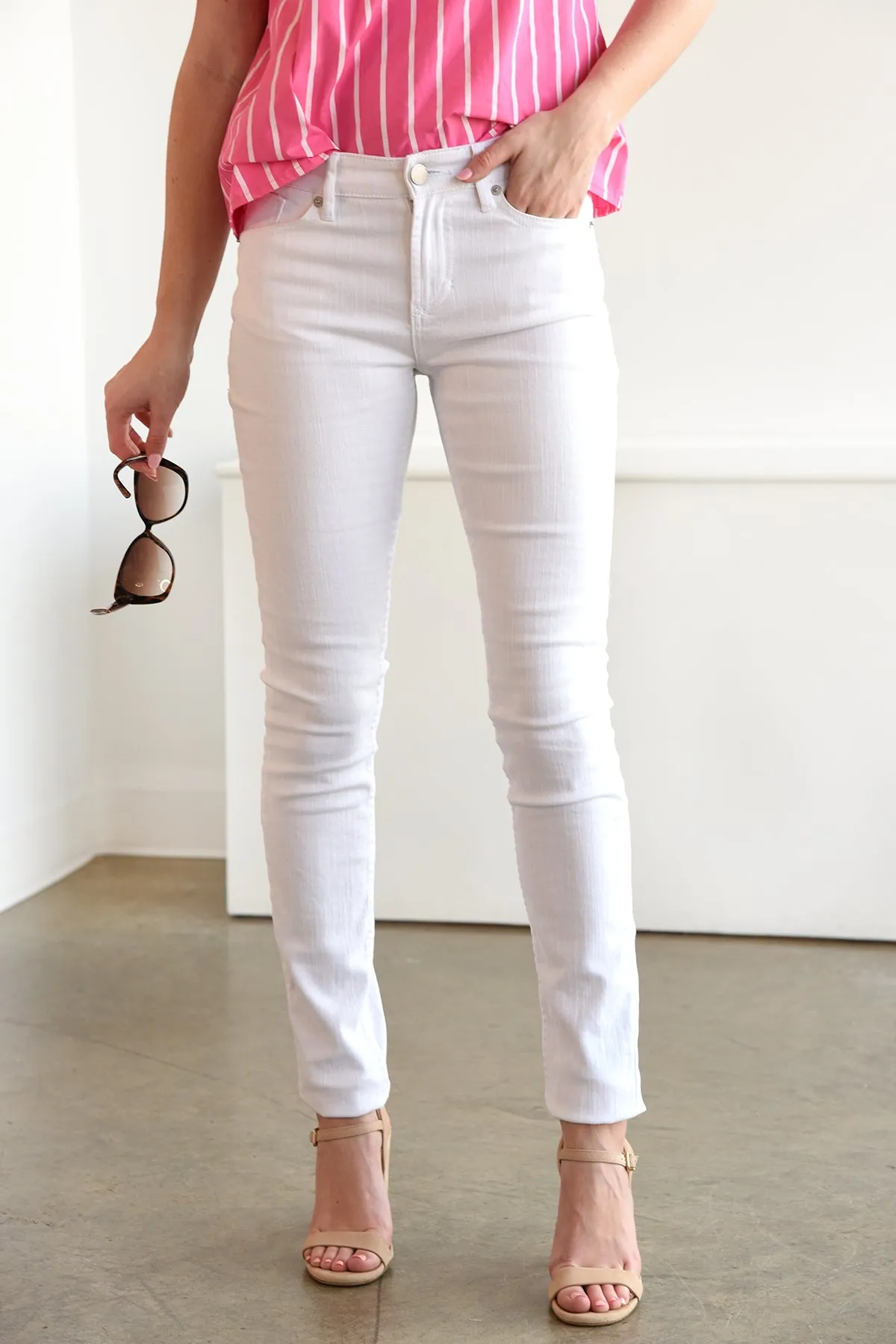 DEAR JOHN GISELE JEANS -OPTIC WHITE