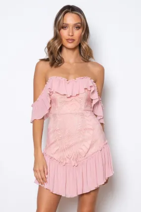 Dreamer Mini Dress - Blush