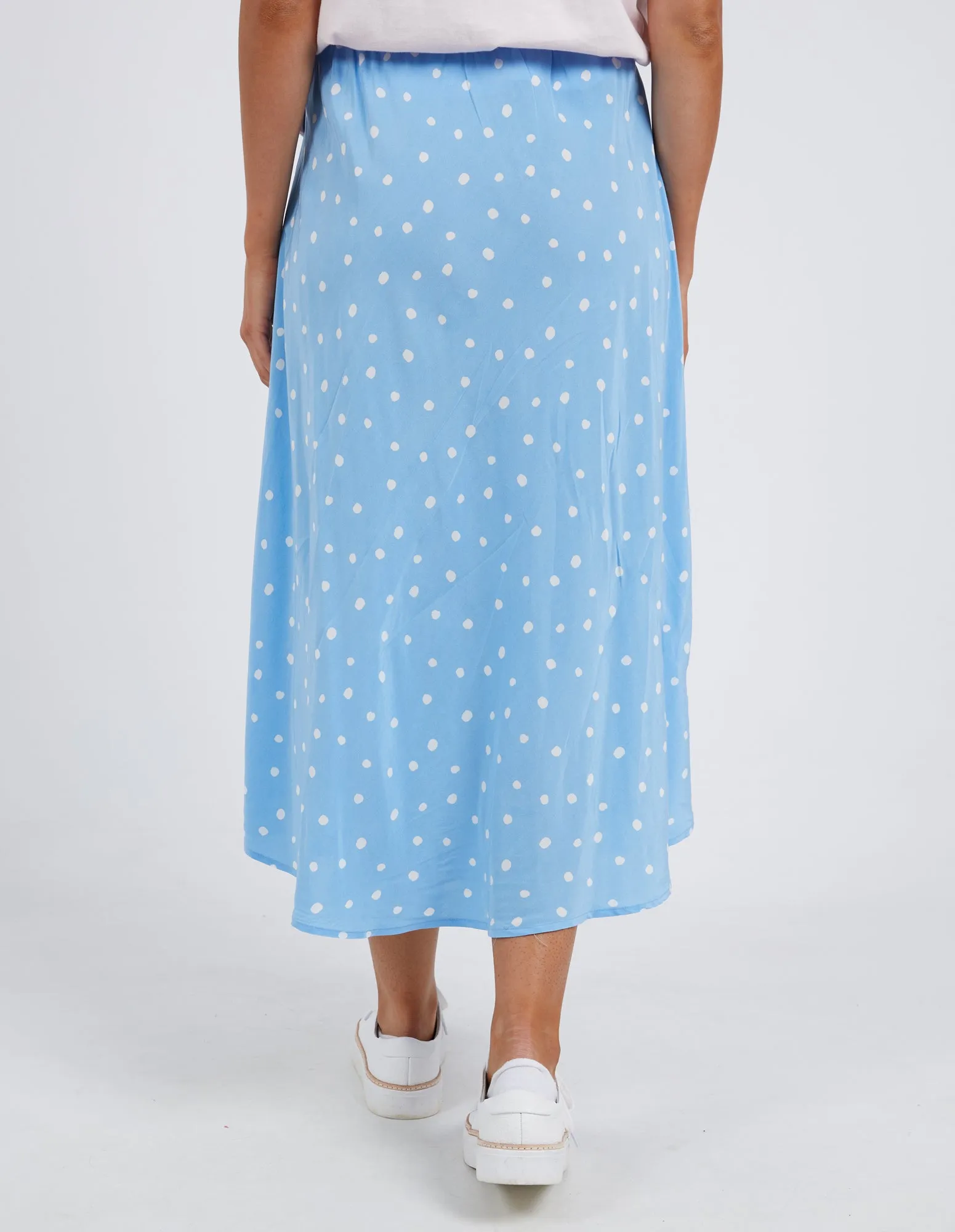 Elm Romy Spot Skirt - Azure Blue