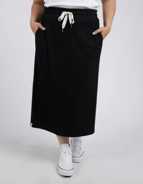 Elm - Xanthe Rib Skirt - Black