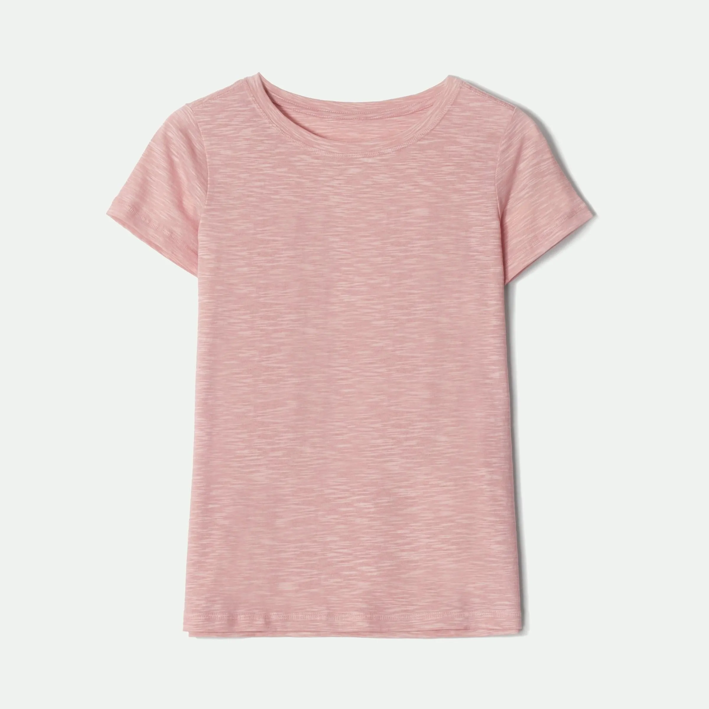 Fairtrade Organic Cotton Short Sleeve T-Shirt - Ballet Pink