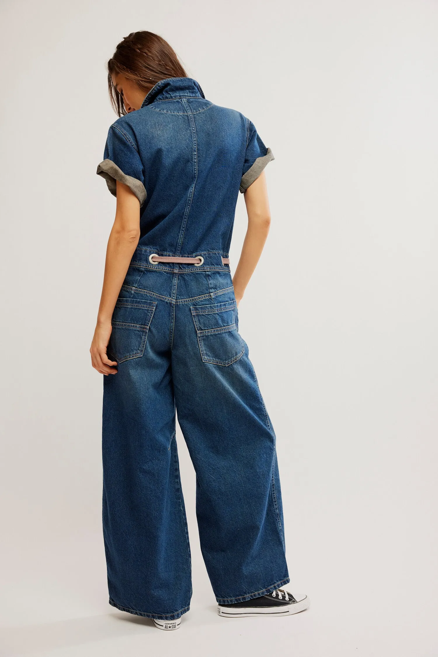 Free People Edison Wideleg Coverall