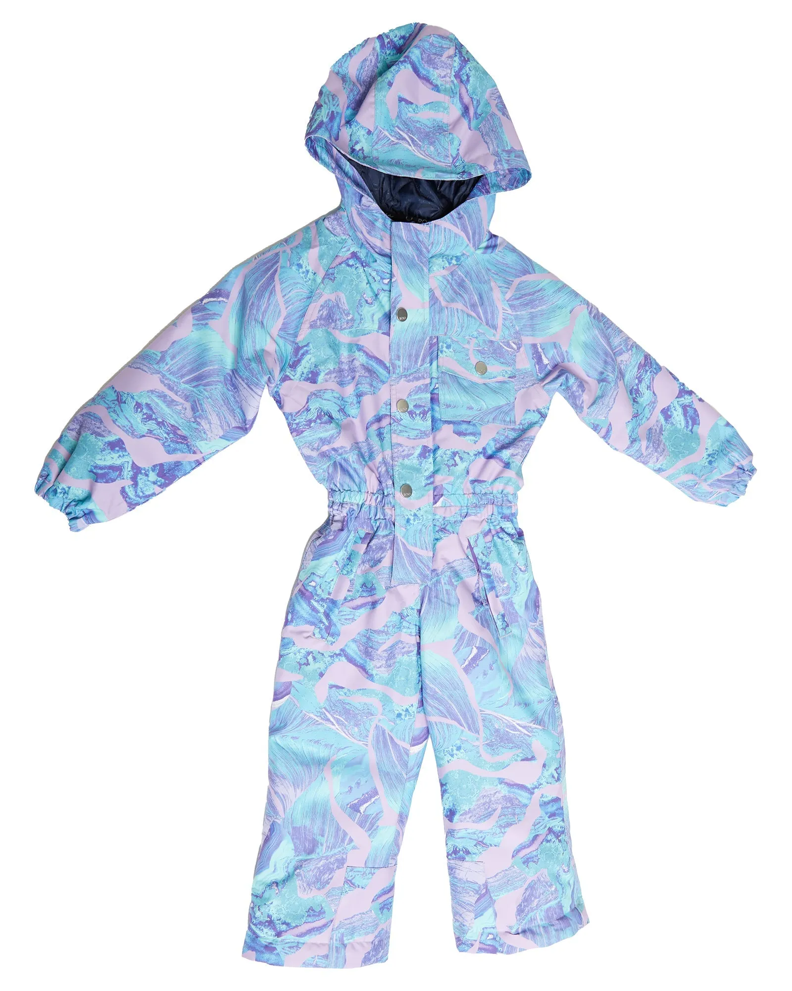 GIRLS KIDS ONESIE - LAVENDER PLANET