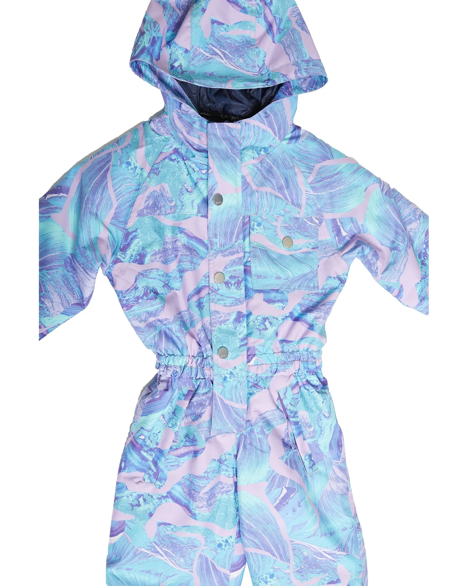 GIRLS KIDS ONESIE - LAVENDER PLANET