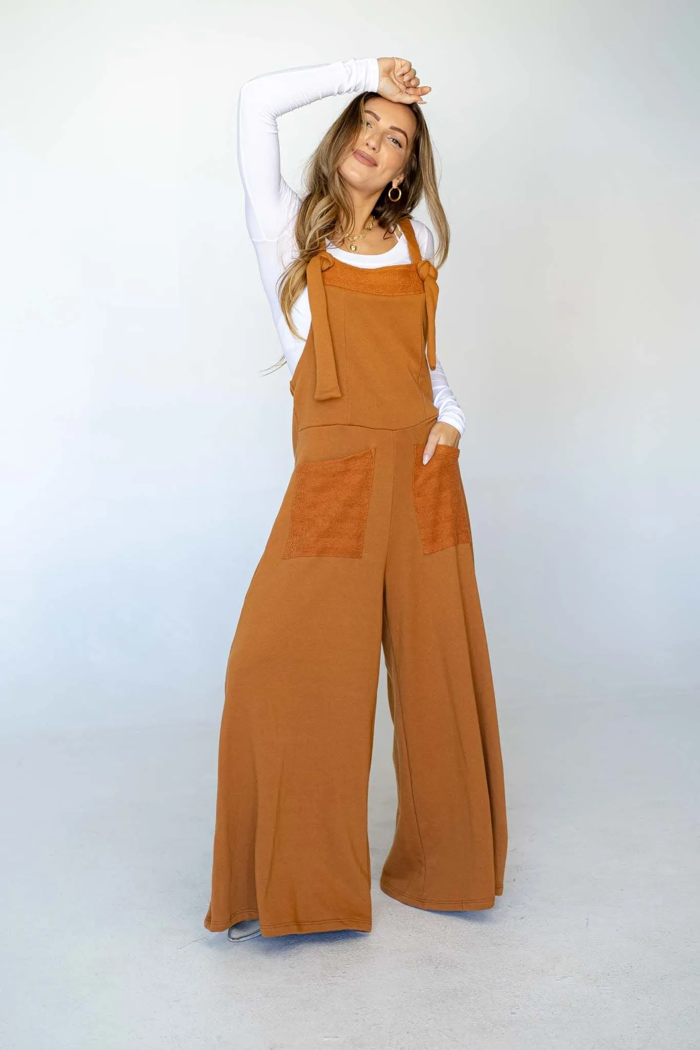 Jodi Jumpsuit - Camel