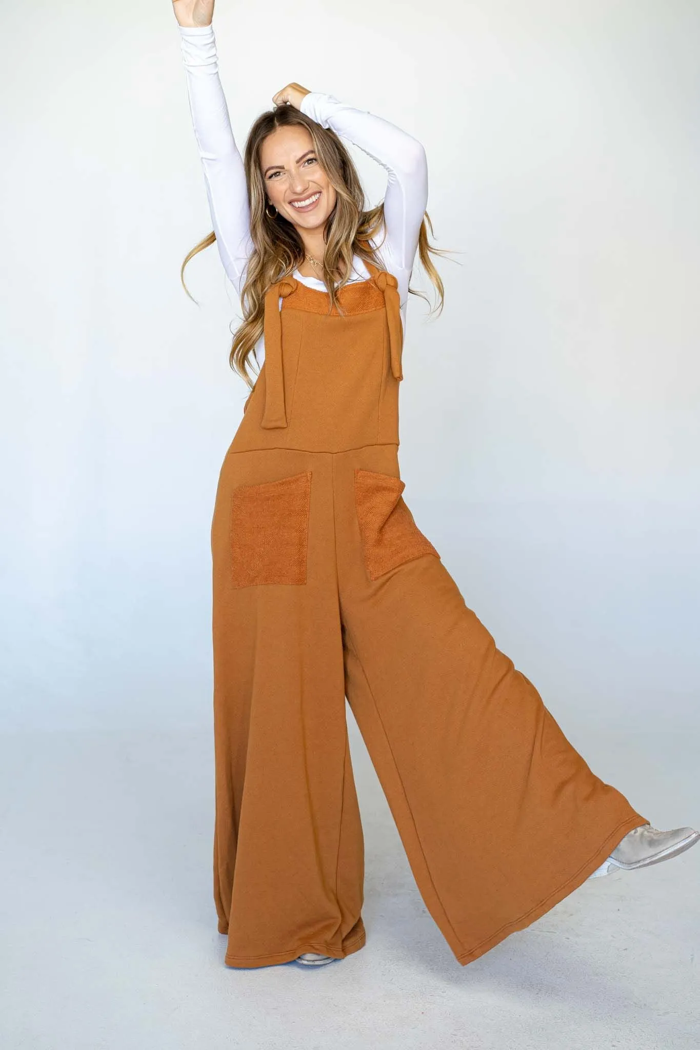 Jodi Jumpsuit - Camel