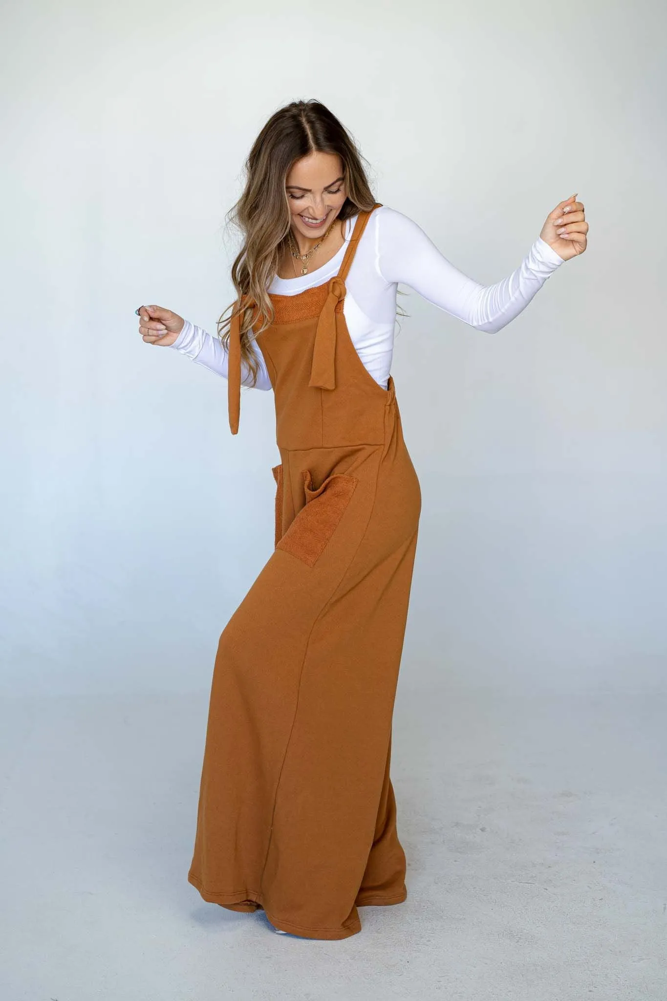 Jodi Jumpsuit - Camel