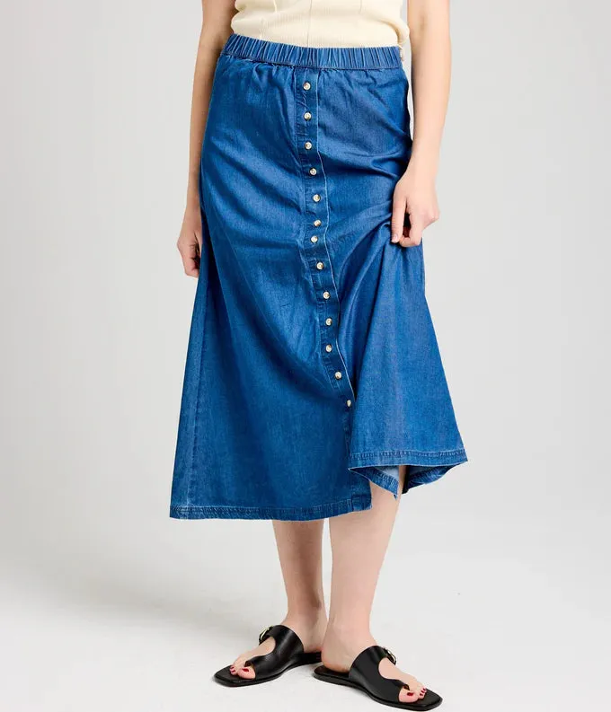 Known Supply - Willow Skirt | Chambray