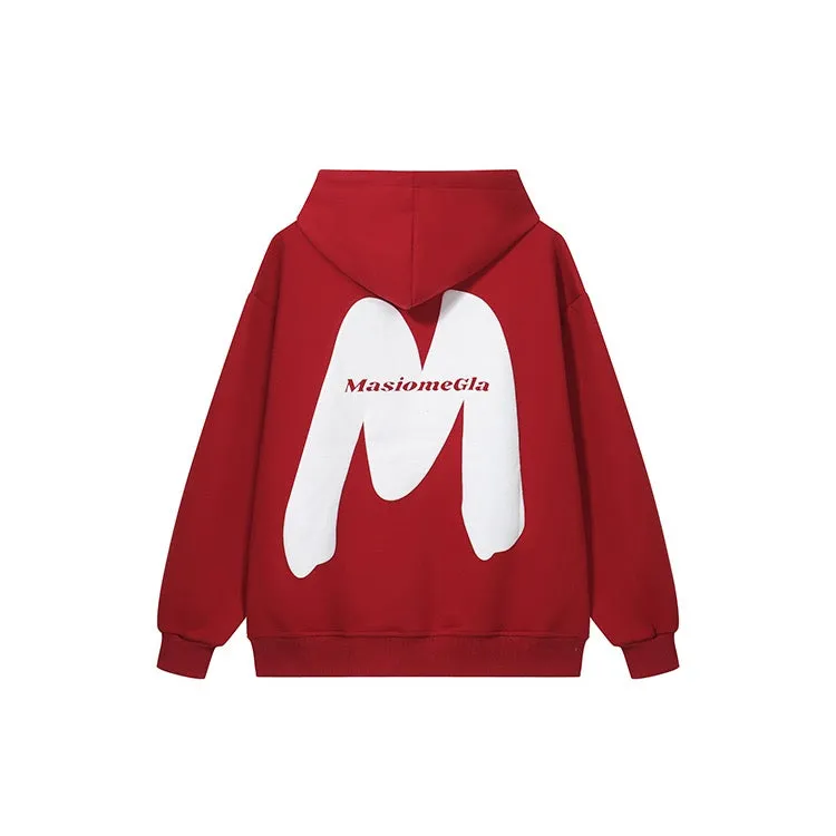 M Red Hoodie