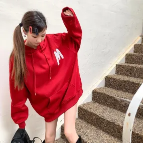 M Red Hoodie