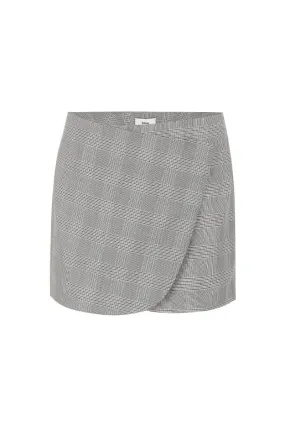 MAE SKIRT-CHECKERED GREY