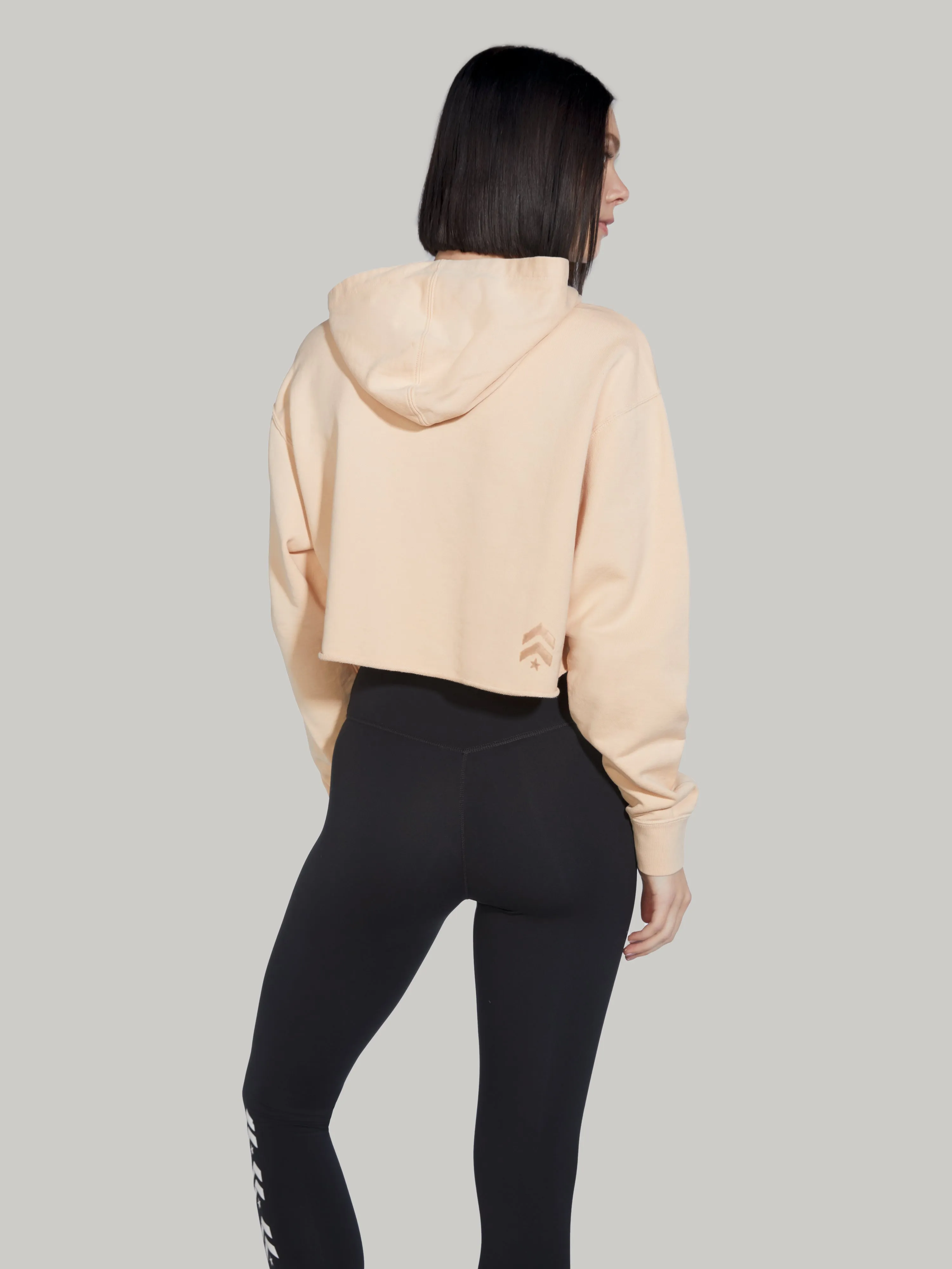 NIKE SPORTSWEAR CROP HOODIE SHIMMER