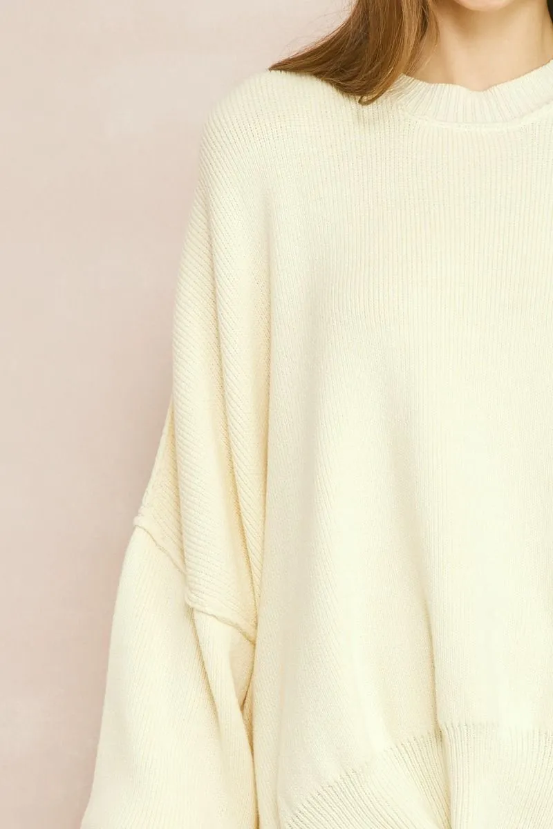 'Perfectly You' Sweater - Cream