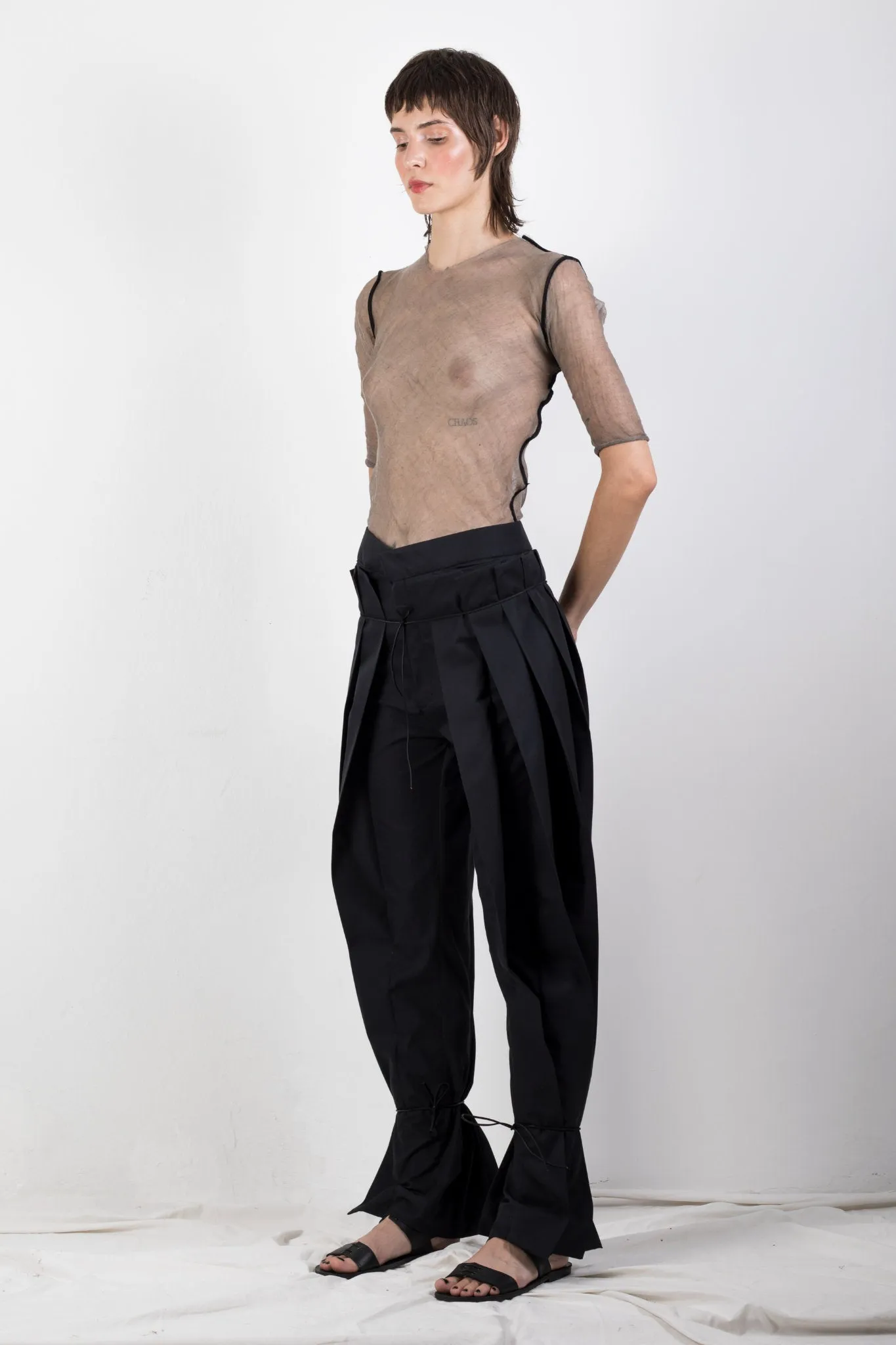 Pleated Trousers