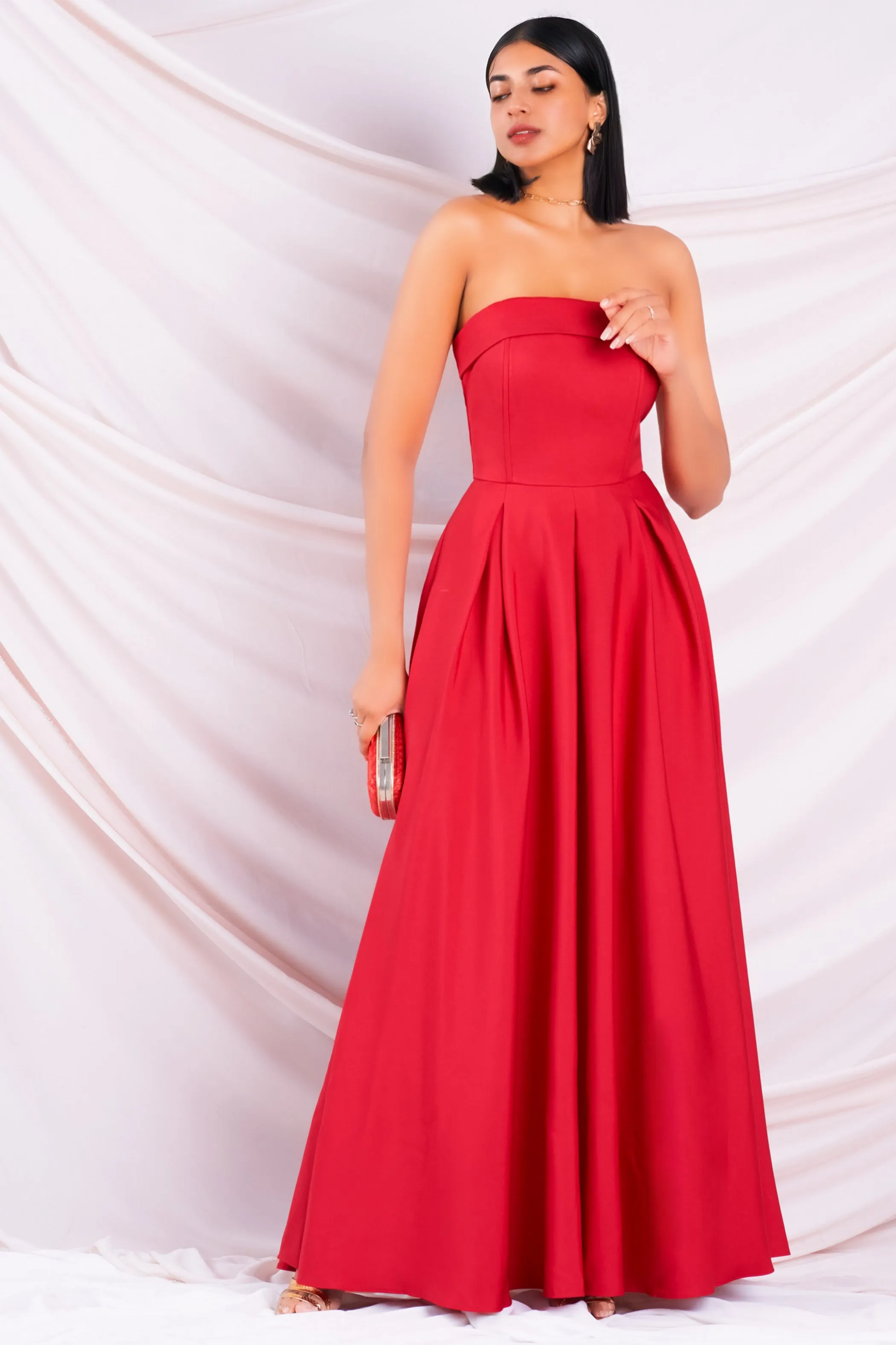 Strapless Maxi Dress