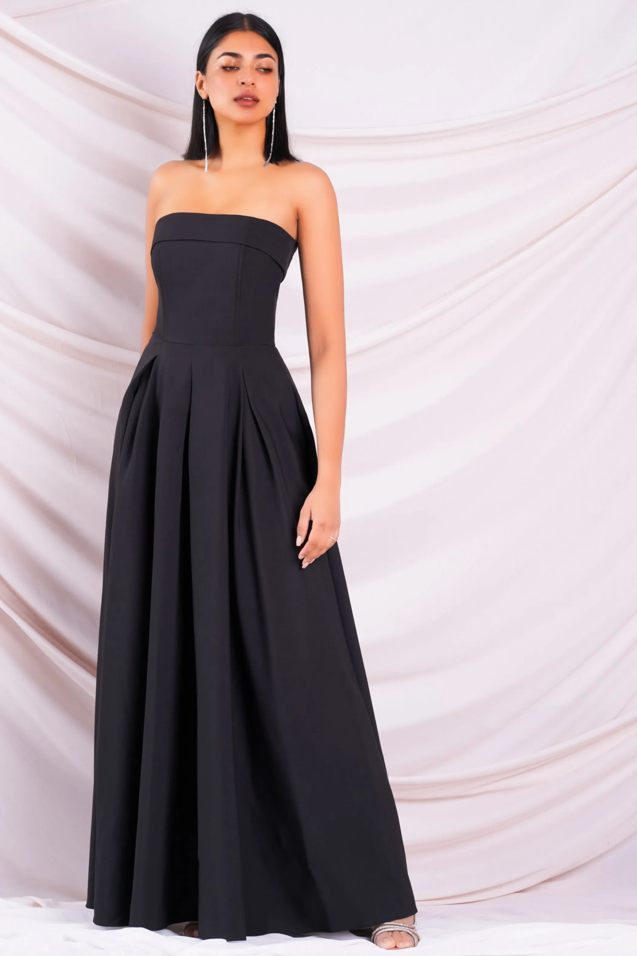 Strapless Maxi Dress