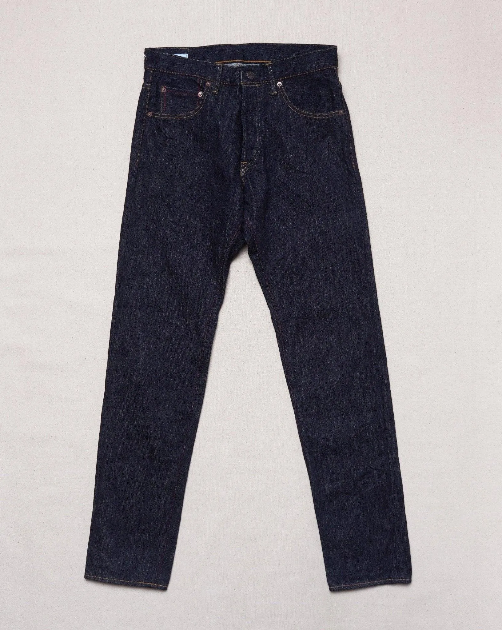 Tanuki 16.5oz RCHT Red Cast High Rise Tapered Selvedge Denim