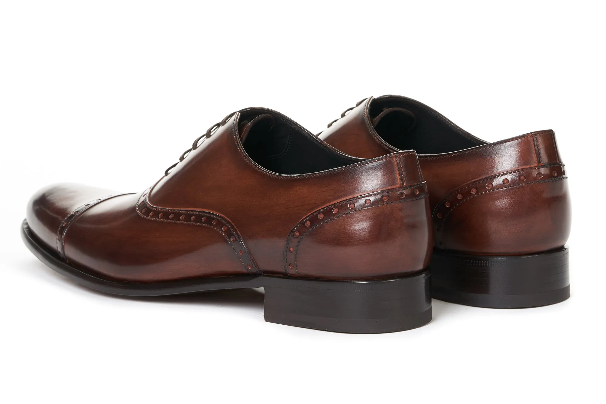 The Brando Semi-Brogue Oxford - Brown