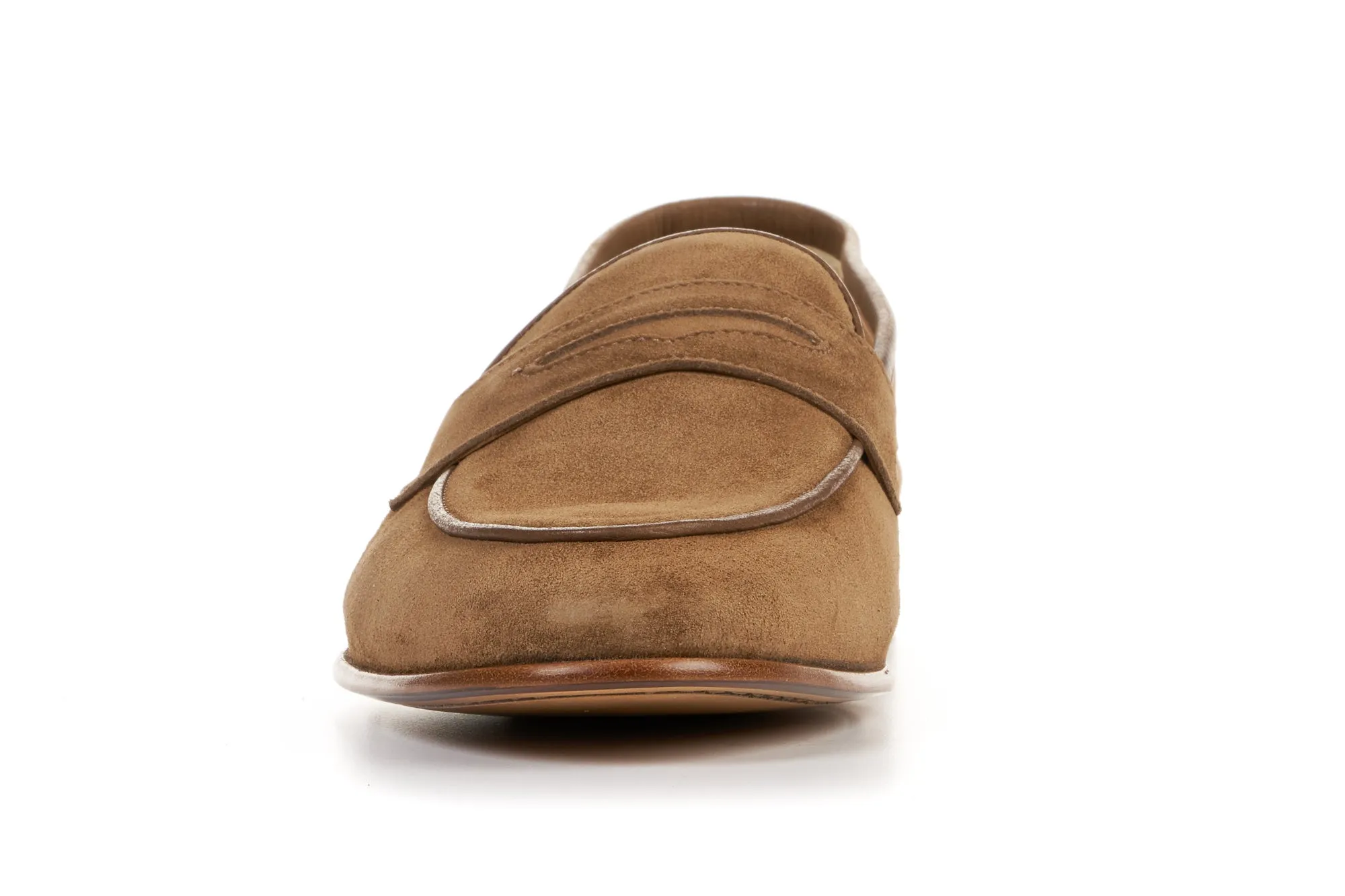 The Louis Penny Loafer - Martora Suede