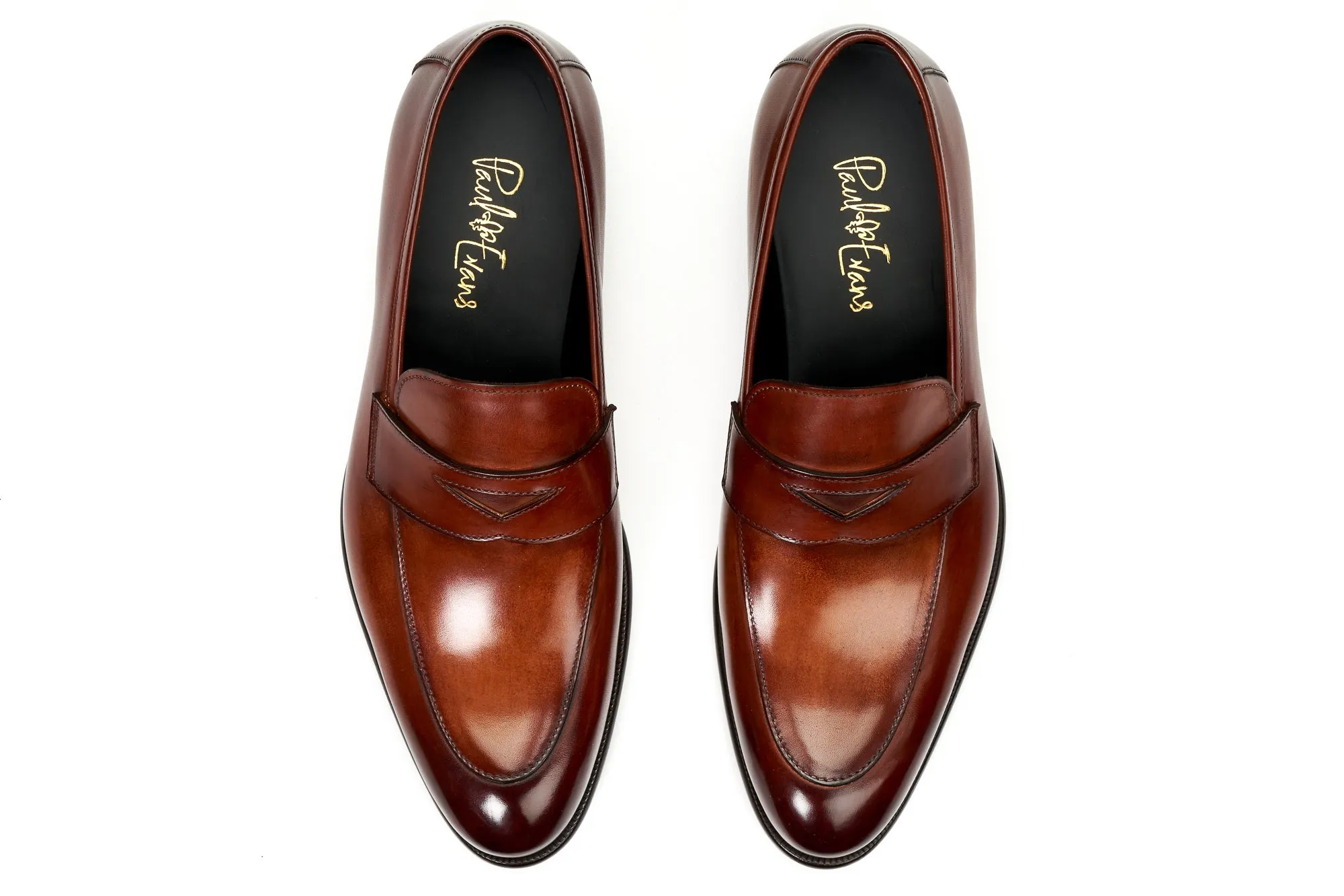 The Stewart Penny Loafer - Havana Brown