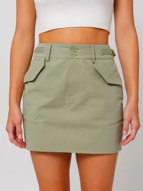 Utility Mini Skirt