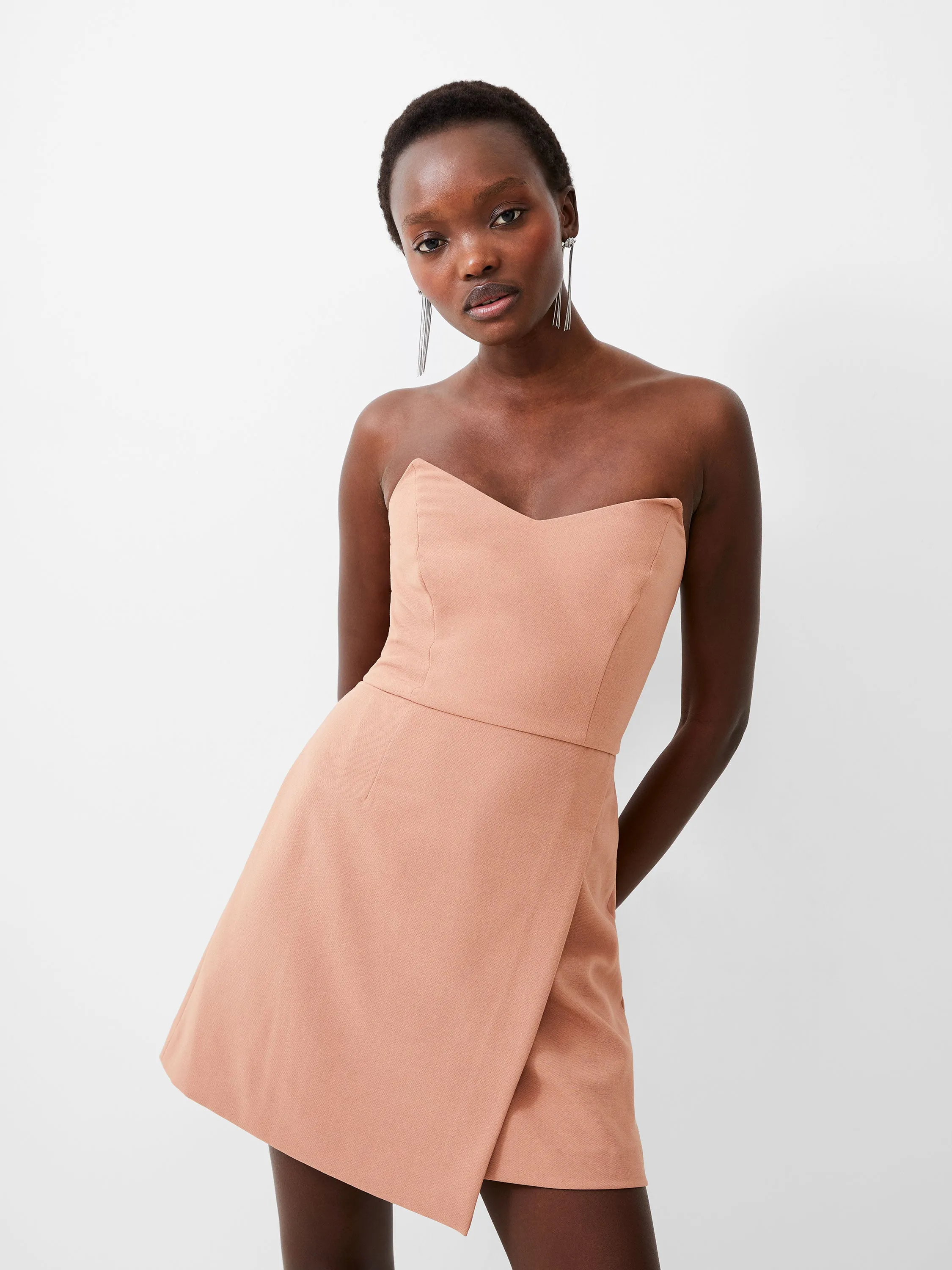 Whisper Strapless Envelope Dress