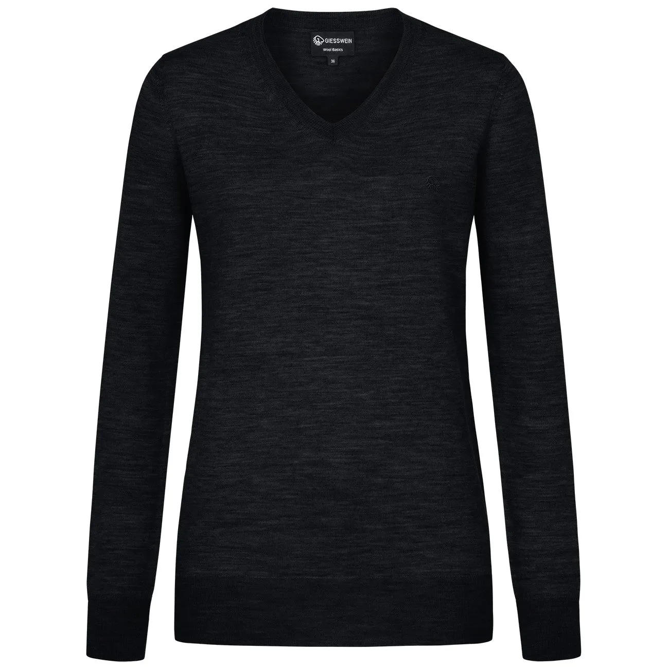 Wool Pullover Light V Neck Women